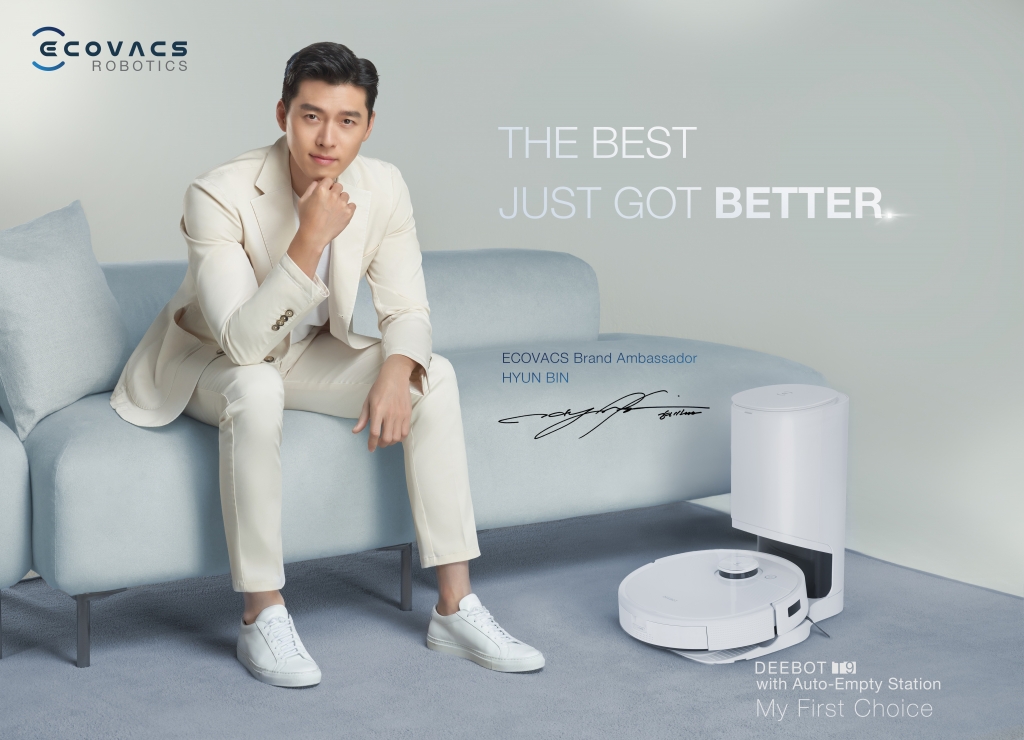 ECOVACS ROBOTICS chọn nam diễn viên Hyun Bin làm Đại sứ thương hiệu