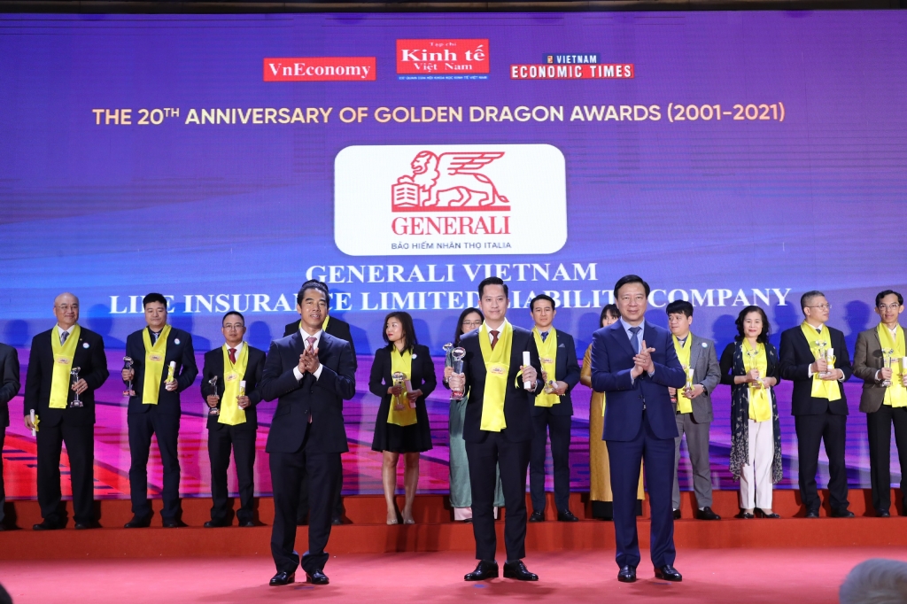 Generali tiếp tục khẳng định vị thế dẫn đầu về bảo hiểm sức khỏe và trải nghiệm khách hàng tại Giải thưởng Rồng Vàng 2021 Generali tiếp tục khẳng định vị thế dẫn đầu về bảo hiểm sức khỏe và trải nghiệm khách hàng tại Giải thưởng Rồng Vàng 2021