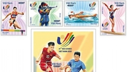 Phát hành bộ tem Đại hội Thể thao Đông Nam Á lần 31-SEA Games 31