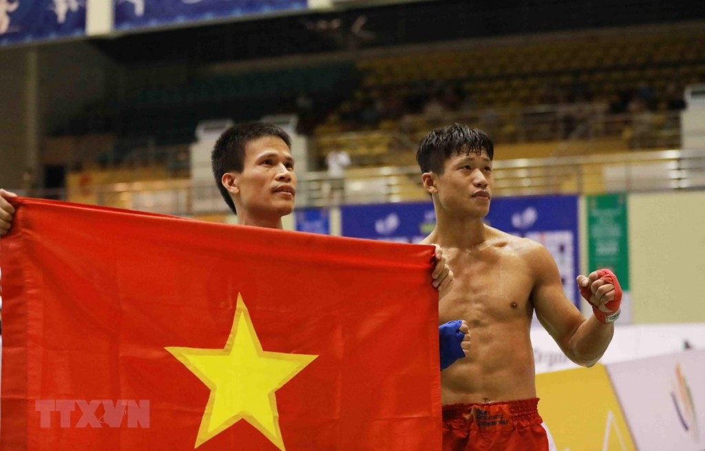 Kickboxing được kỳ vọng sẽ mang huy chương Vàng về cho đoàn Việt Nam. (Ảnh: Vũ Sinh/TTXVN)