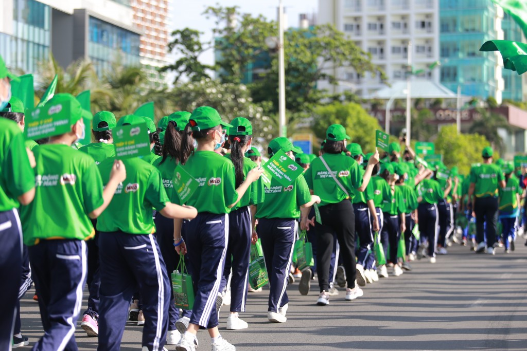 Ngày hội đi bộ MILO 2022 mong muốn tiếp ý chí cho các em qua mỗi bước đi, từ đó hình thành ý thức tập luyện thể thao