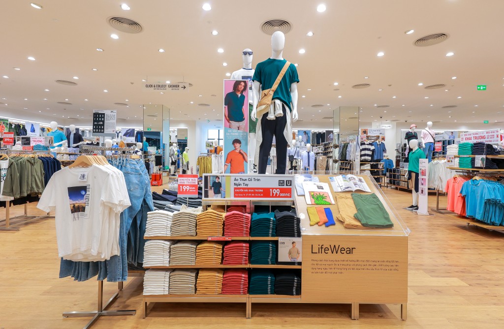 Cửa hàng UNIQLO AEON MALL Hải Phòng - Lê Chân chính thức khai trương