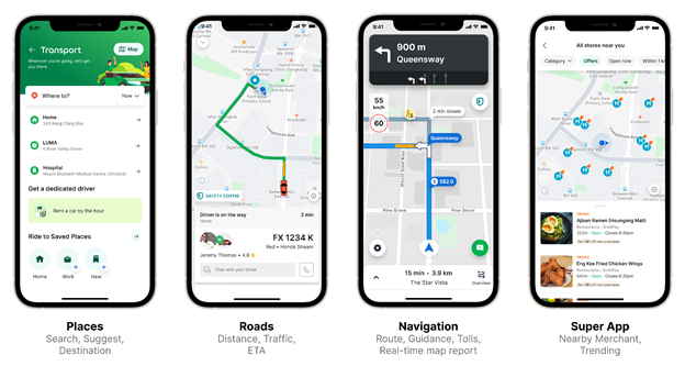 GrabMaps tăng cường sức mạnh của siêu ứng dụng Grab - GrabMaps powering the Grab superapp