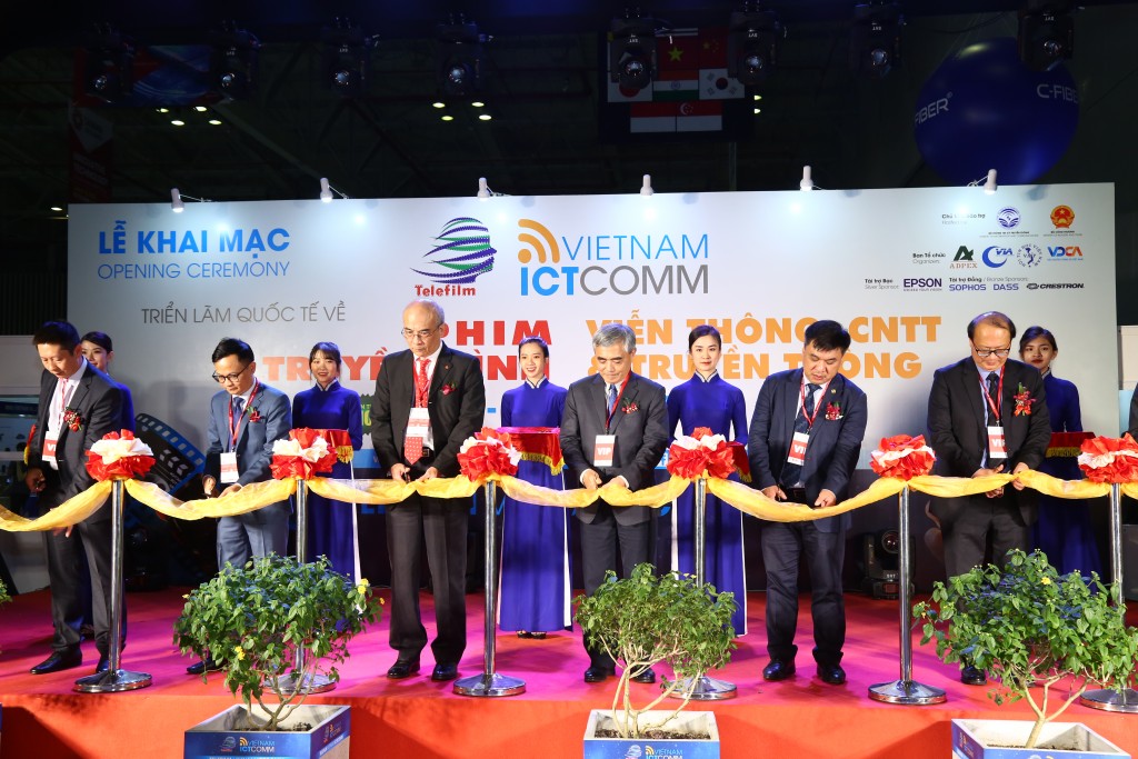 Đại diện TECO - ông Stanley Chang tham dự lễ khai mạc ICTCOMM 2022