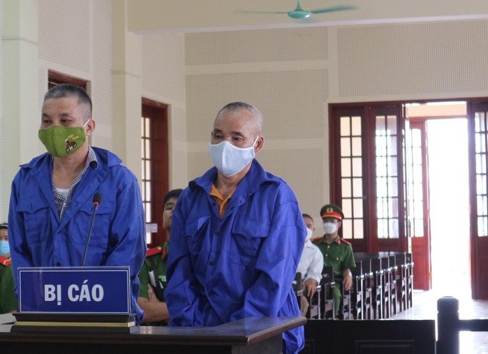 Các bị cáo tại tòa Các bị cáo tại tòa