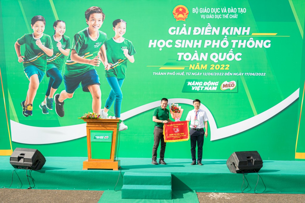 Giải Điền kinh học sinh phổ thông toàn quốc 2022 khai mạc sáng ngày 12.6 tại TP. Huế