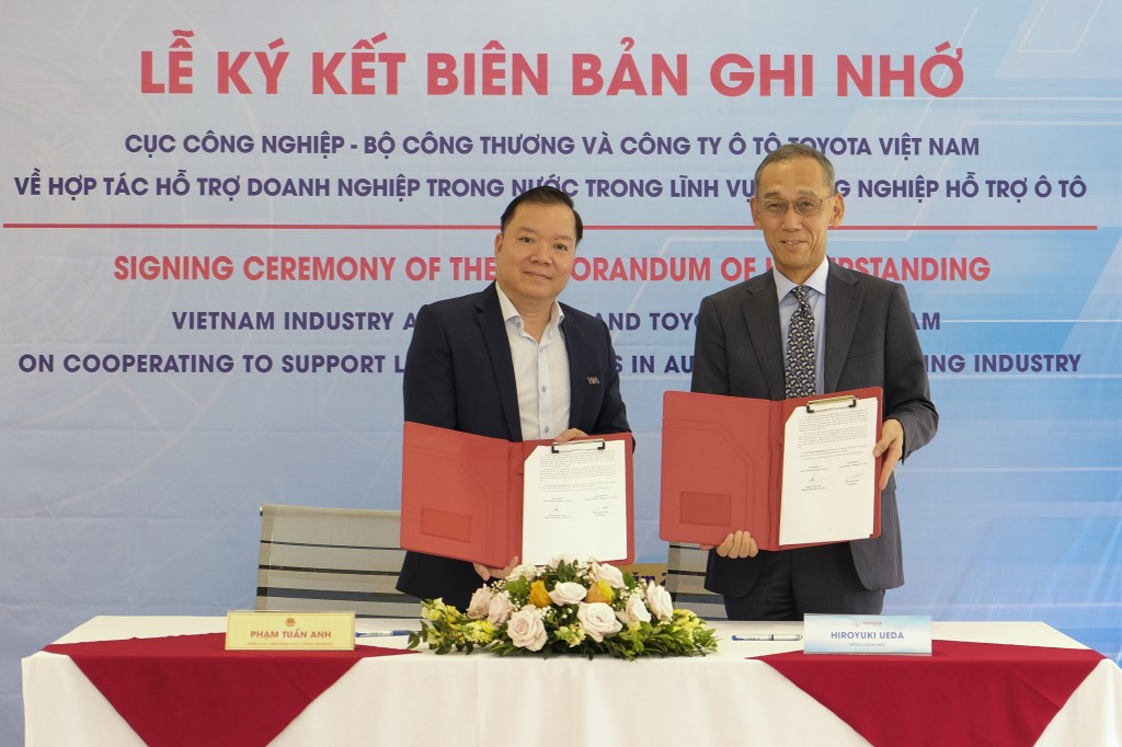 Toyota Việt Nam và Cục Công nghiệp ký kết Biên bản ghi nhớ (2022-2023) (1)