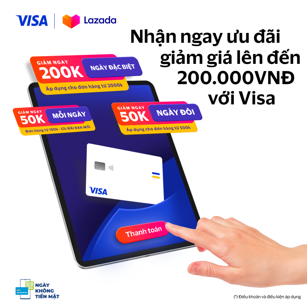 Visa tăng cường hỗ trợ chuỗi sự kiện Ngày Không tiền mặt tại Việt Nam nhằm thúc đẩy các hoạt động chuyển đổi số
