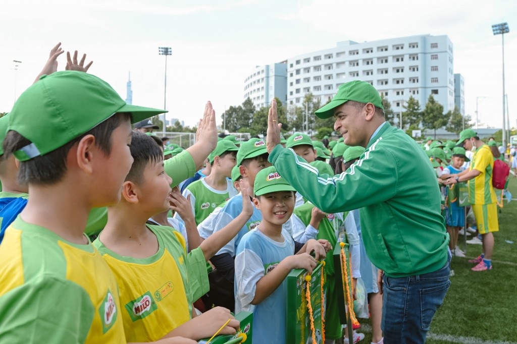 Nestlé MILO đánh dấu năm thứ 8 đồng hành cùng Festival Bóng đá học đường TP.HCM