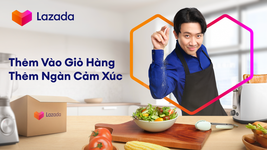 Lazada khuyến khích người dùng “Thêm vào giỏ hàng, thêm ngàn cảm xúc” cùng chương trình LazLive+ mới lạ