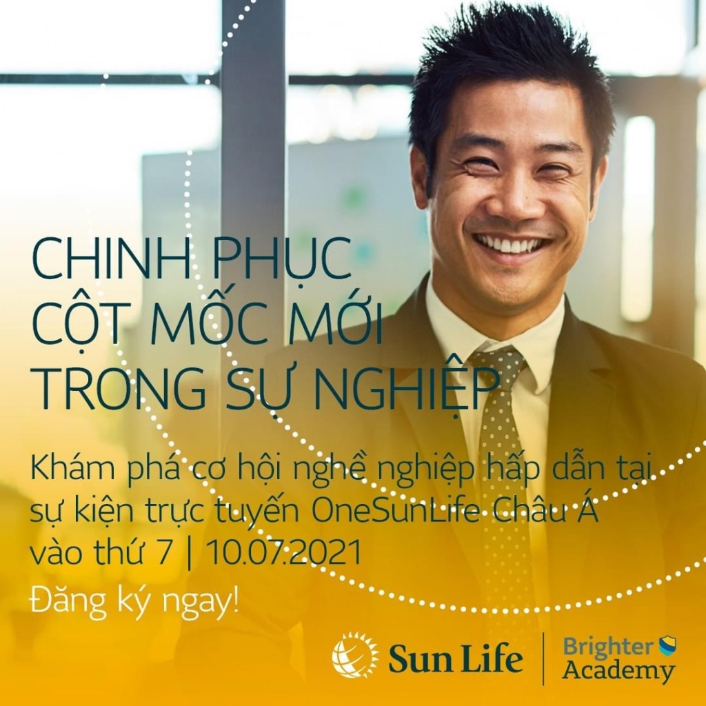 Sun Life mang đến cơ hội nghề nghiệp cho thế hệ trẻ