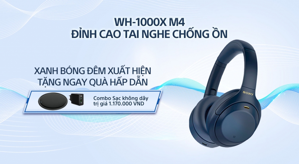 Tận hưởng đỉnh cao âm thanh tuyệt hảo với chức năng chống ồn chủ động hàng đầu thị trường, trong một thiết kế tinh tế, màu sắc siêu chất cùng quà tặng hấp dẫn.