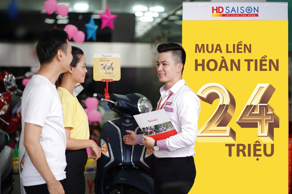 HD SAISON thỏa mãn nhu cầu của khách hàng bằng việc cung cấp đa dạng giải pháp tài chính.