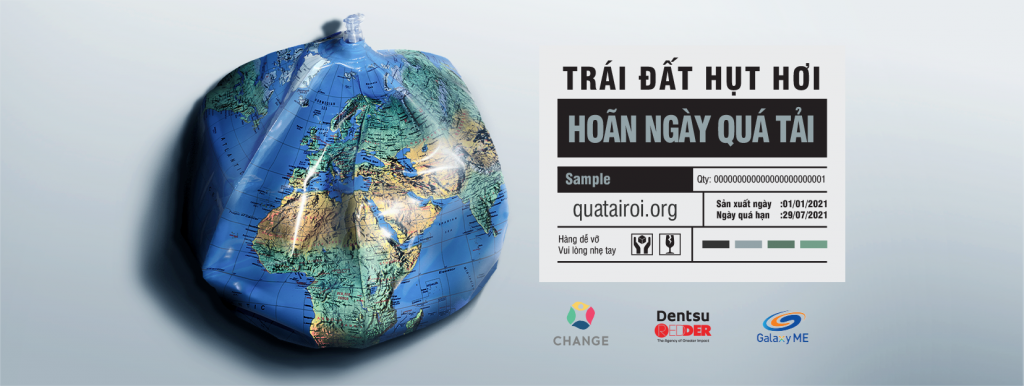 CHANGE vừa khởi động chiến dịch Ngày Trái đất quá tải