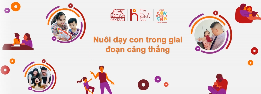 Chương trình cung cấp các nội dung xoay quanh chủ đề “nuôi dạy con trong giai đoạn căng thẳng”, do tổ chức The Human Safety Net cùng UNICEF, WHO, Đại học Oxford… phối hợp xây dựng và triển khai với hơn 2.000 nội dung bổ ích bằng hơn 20 ngôn ngữ khác nhau: https://www.thehumansafetynet.org/parentingtips-vn/vietnam