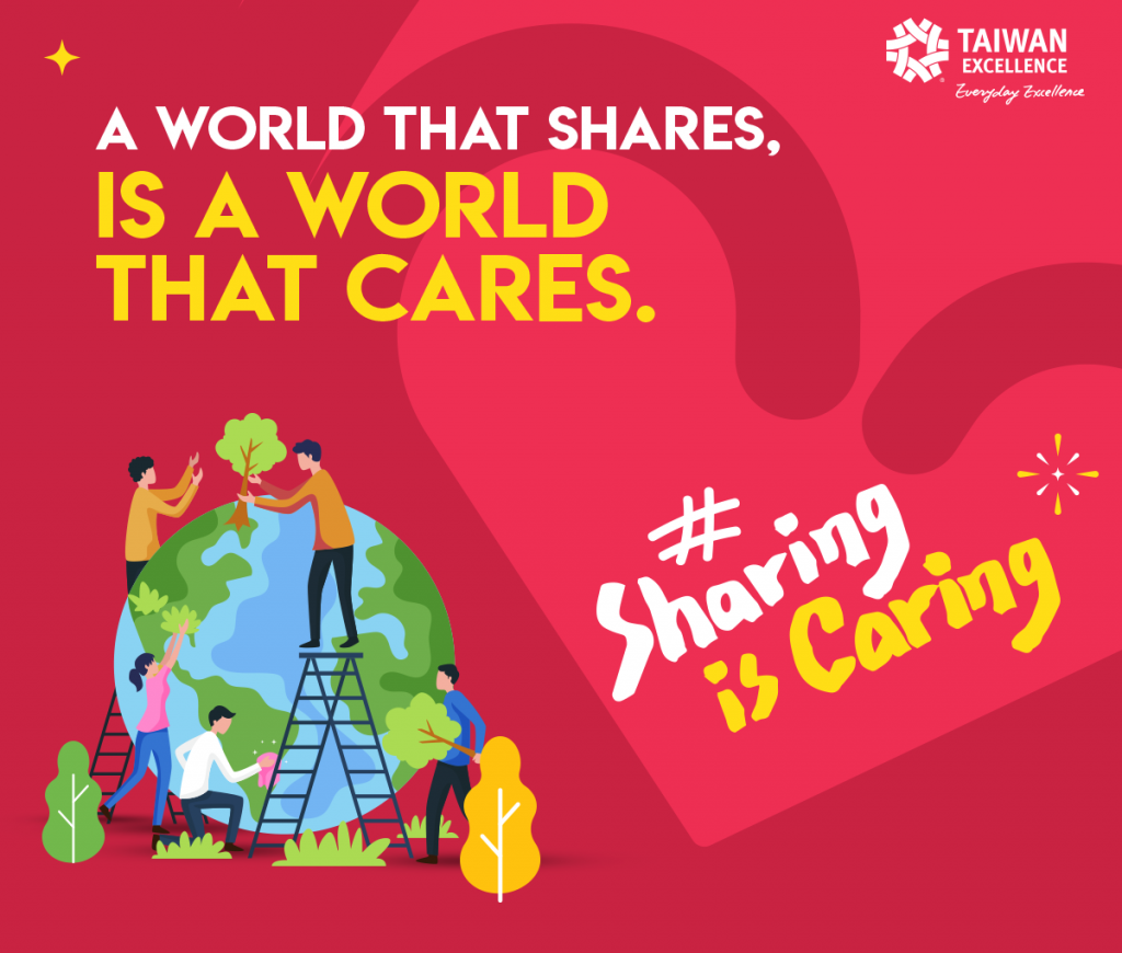 Cùng Taiwan Excellence thay đổi thế giới với dự án Sharing is Caring