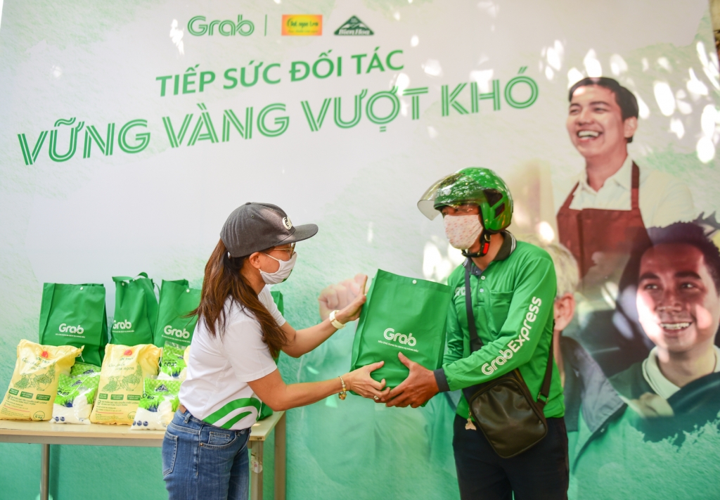 Grab tổ chức rất nhiều hoạt động hỗ trợ