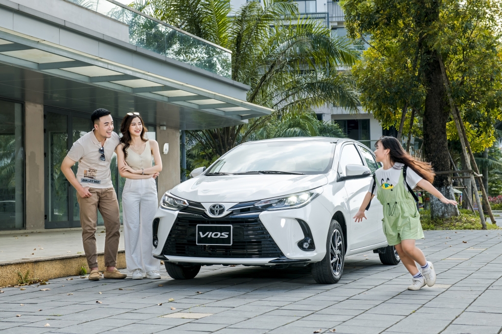 Toyota Vios được nhiều khách hàng ưa chuộng