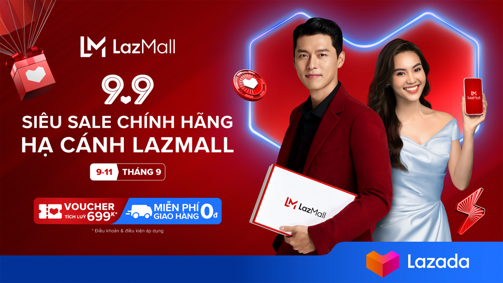 Lazada Việt Nam khởi động lễ hội mua sắm “Siêu sale chính hãng, hạ cánh LazMall”