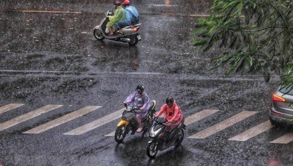 Ngày 6-7/9, nhiều vùng trên cả nước có mưa dông