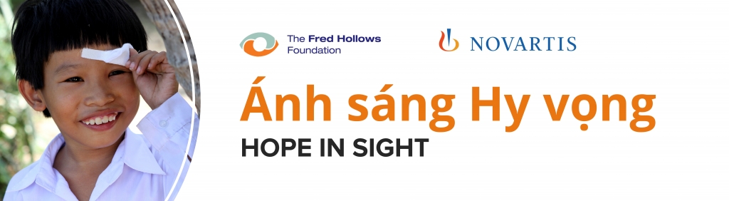 Novartis và Quỹ Fred Hollows thực hiện chương trình chăm sóc sức khỏe mắt tại 3 tỉnh