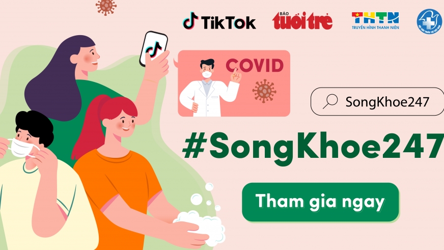 TikTok đồng hành cùng Hội Thầy thuốc trẻ Việt Nam đẩy mạnh chiến dịch #SongKhoe247