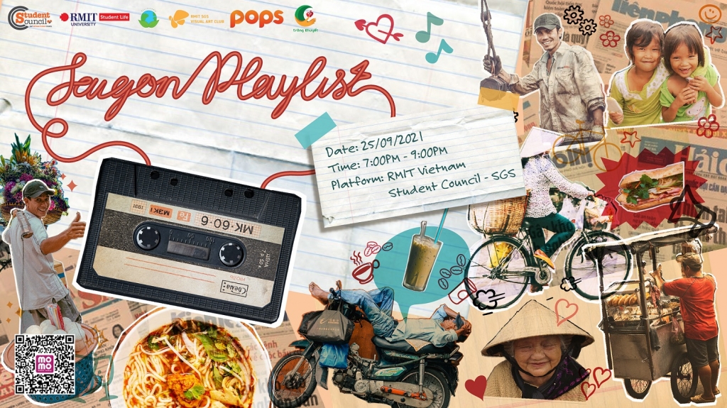 Đêm nhạc Saigon Playlist do RMIT Vietnam Student Council (Hội đồng sinh viên Đại học RMIT) phối hợp tổ chức