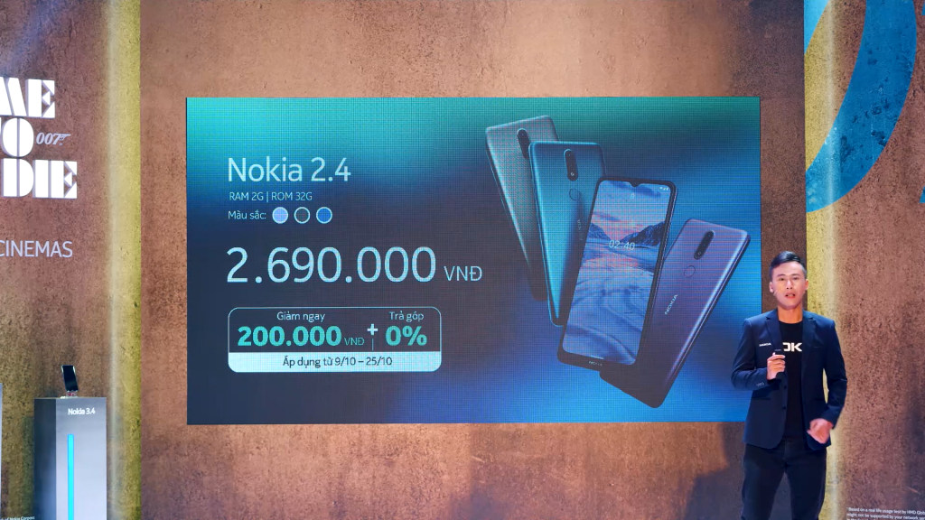 Giá và chương trình khuyến mãi của Nokia 2.4