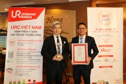 URC Việt Nam được vinh danh trong Top 10 công ty đồ uống uy tín nhất năm 2020