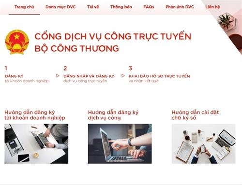 Cục Xuất nhập khẩu triển khai áp dụng dịch vụ công trực tuyến cấp độ 3 đối với một số thủ tục hành chính từ 1/10/2020.