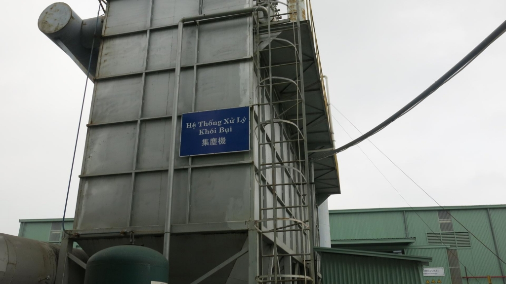 Hệ thống xử lý khói bụi Công ty Cổ phần Môi trường Thuận Thành