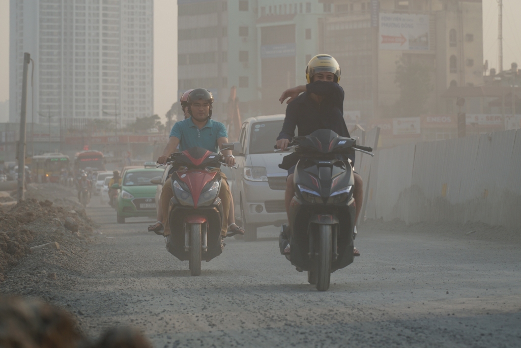 Ô nhiễm không khí gia tăng nhanh ở Hà Nội
