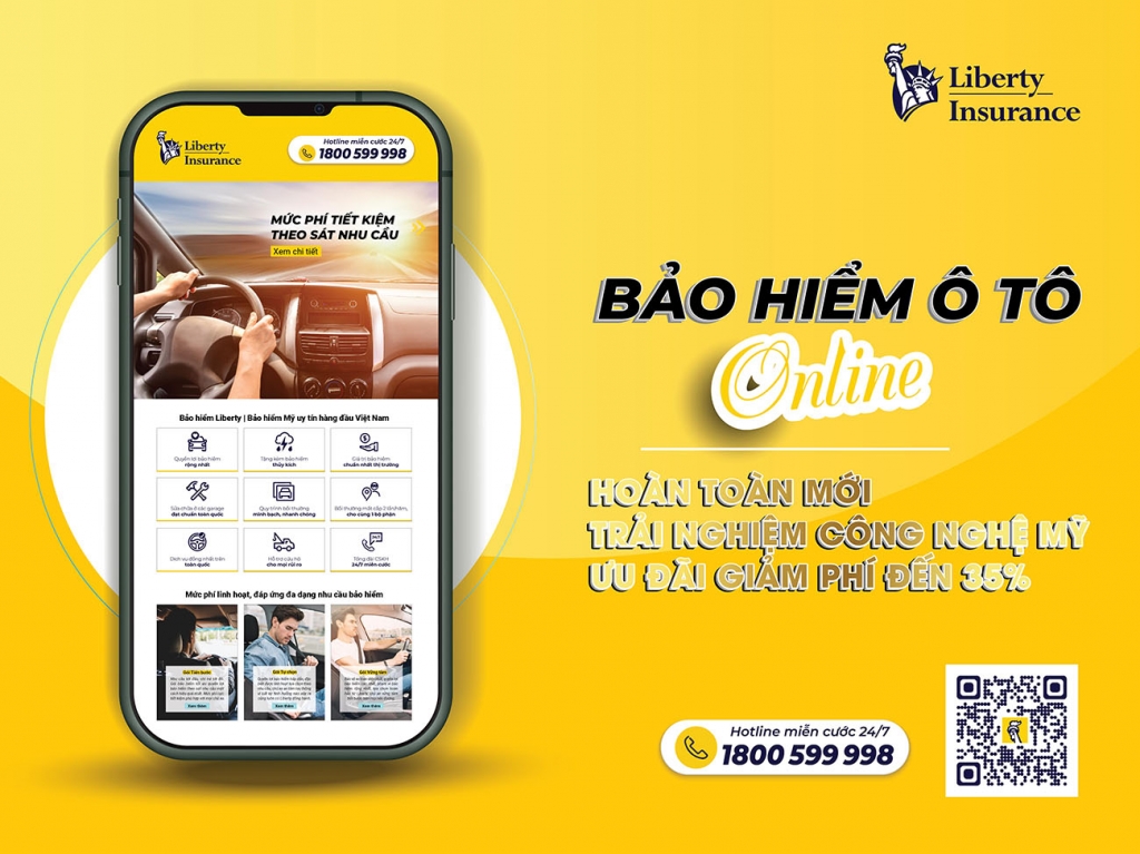 Công ty TNHH Bảo hiểm Liberty Việt Nam vừa cho ra mắt ba gói bảo hiểm ô tô với mức phí linh động