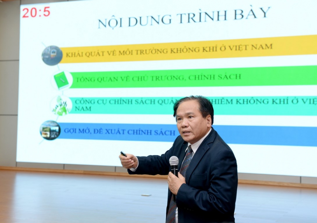 PGS.TS. Nguyễn Thế Chinh, Viện trưởng Viện Chiến lược, chính sách tài nguyên và môi trường