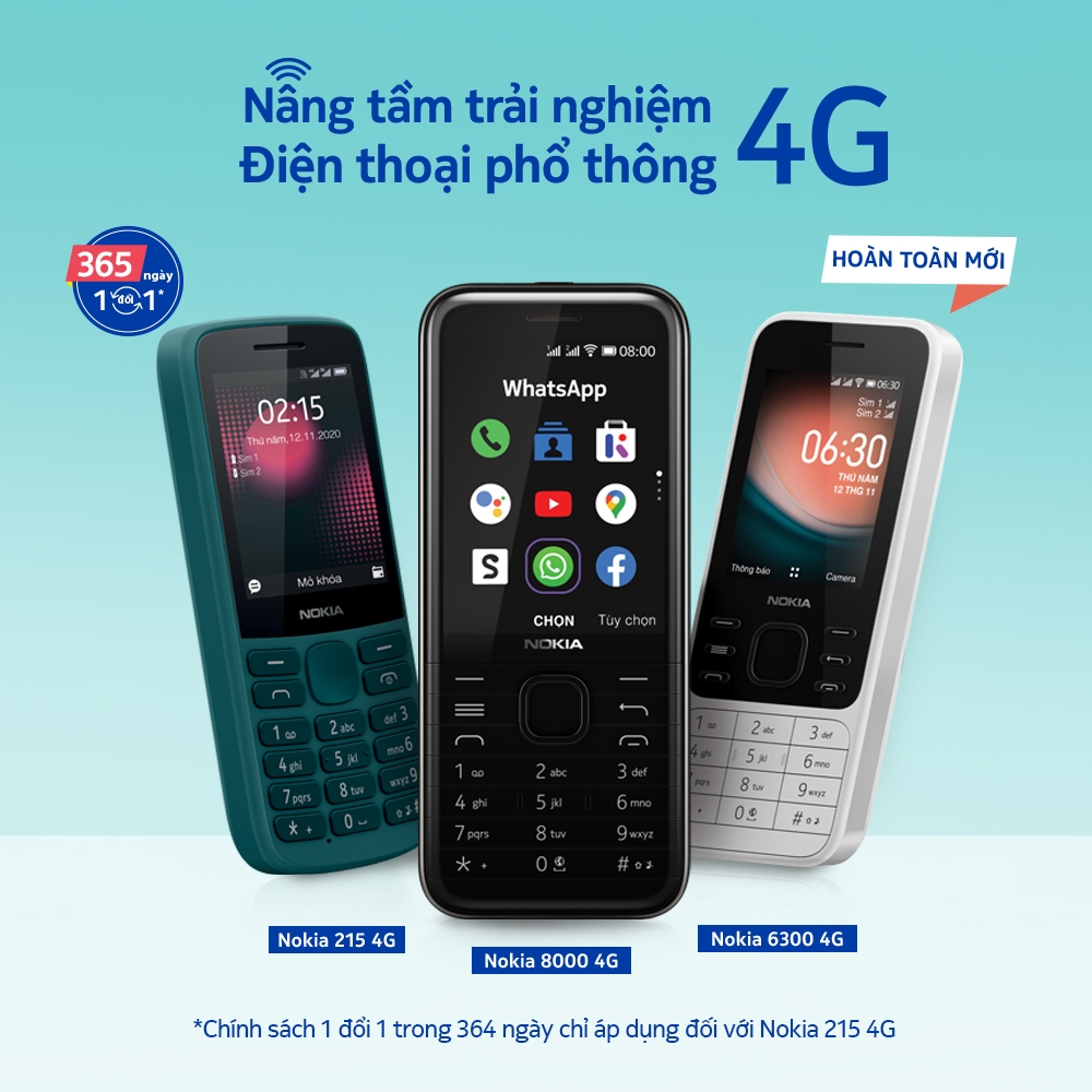 HMD Global ra mắt 3 dòng điện thoại phổ thông Nokia mới