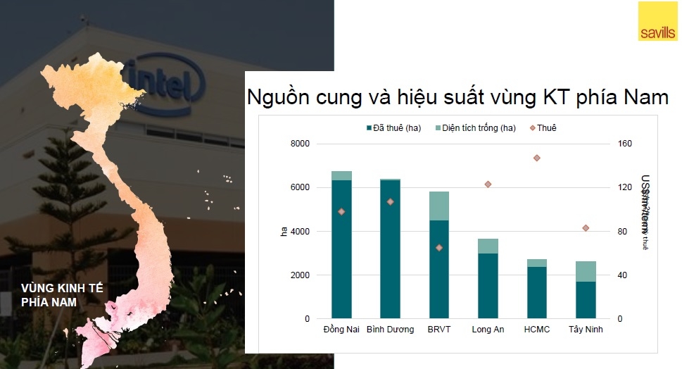 Nguồn cung và Hiệu suất phía Nam