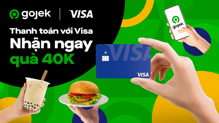 Visa triển khai thanh toán số trên nền tảng Gojek tại Việt Nam