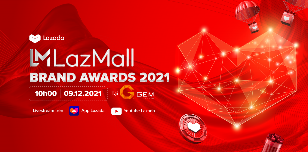 Key Visual_Giải thưởng LazMall Brand Awards 2021