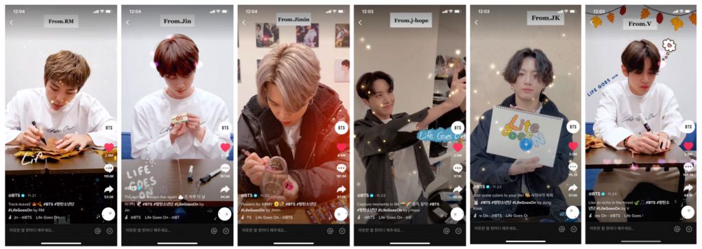 Thử thách #LifeGoesOn của nhóm nhạc Hàn Quốc BTS xác lập kỷ lục trên TikTok