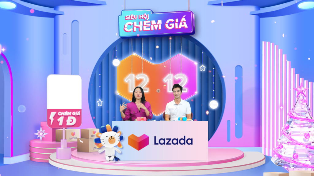 Siêu hội Chém giá trên LazLive với sự xuất hiện của ông James Dong, Tổng giám đốc Lazada Việt Nam