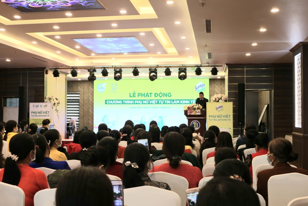 “Phụ nữ Việt tự tin làm kinh tế” là chương trình do Sunlight và Hội Liên hiệp Phụ nữ Việt Nam triển khai