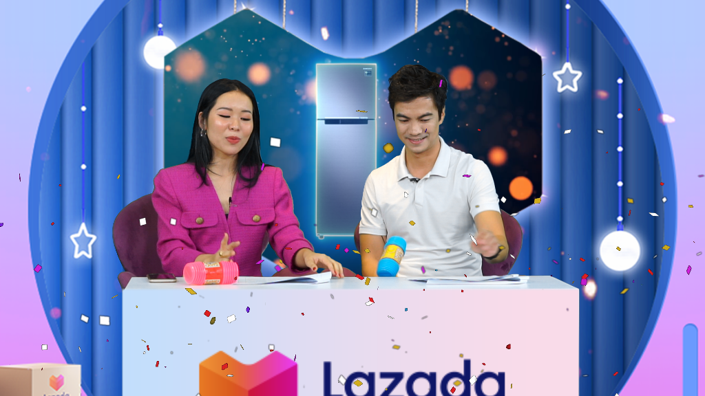 lần đầu tiên ông James Dong - Tổng giám đốc Lazada Việt Nam tham gia Siêu hội Chém giá trên LazLive