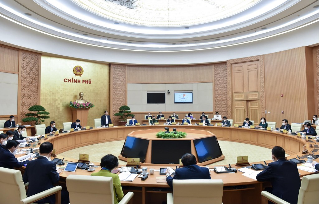 phiên họp Chính phủ thường kỳ tháng 11/2021