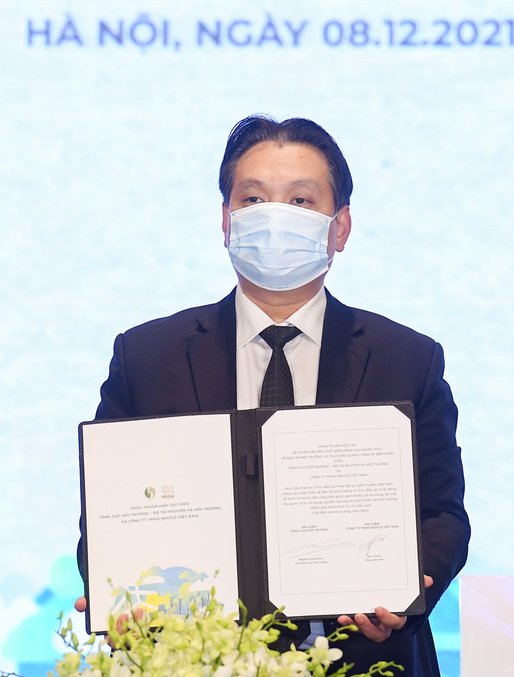 Ông Nguyễn Hưng Thịnh và Biên bản ghi nhớ hợp tác giữa Tổng cục môi trường và Công ty Nestlé Việt Nam