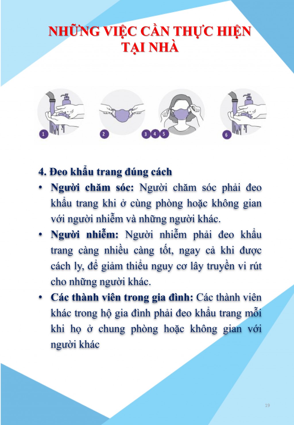 Hướng dẫn quản lý, điều trị và chăm sóc người bệnh COVID-19 không triệu chứng và triệu chứng nhẹ tại nhà