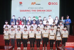 Học bổng SCG Sharing The Dream năm 2021 "chắp cánh" cho thế hệ trẻ theo đuổi con đường học vấn