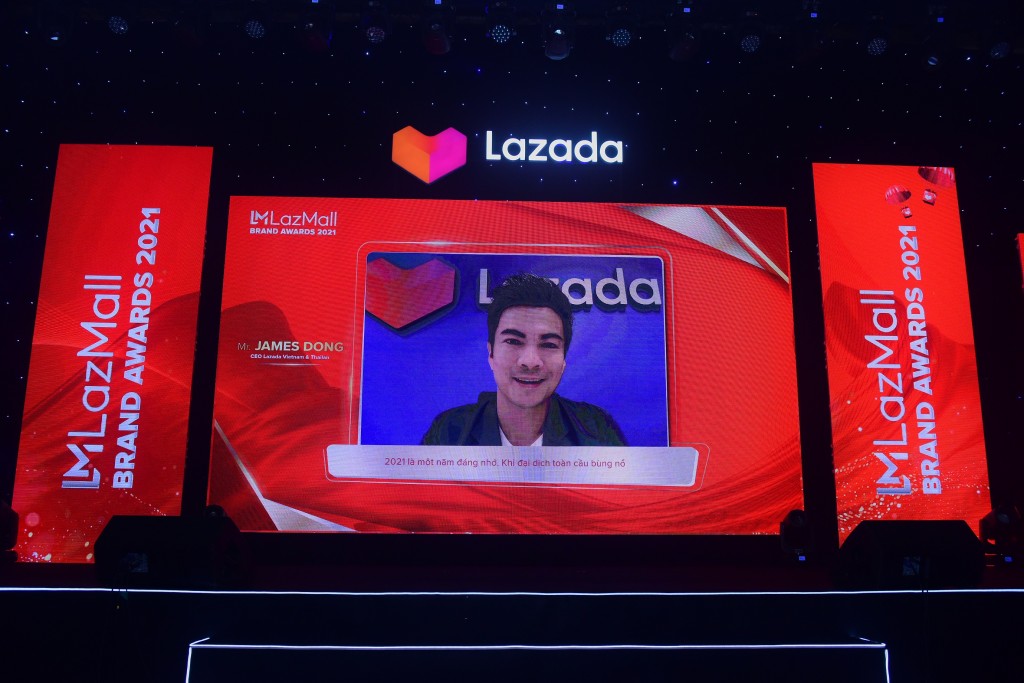 LazMall Brand Awards 2021 tôn vinh 16 thương hiệu có sự phát triển mạnh mẽ và bền vững