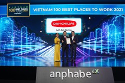 Dai-ichi Life Việt Nam đạt danh hiệu Top 3 nơi làm việc tốt nhất ngành Bảo hiểm