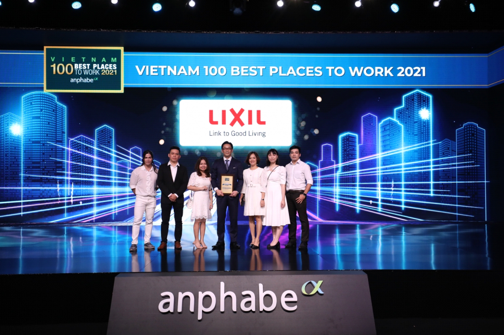 LIXIL Việt Nam tiếp tục lọt “Top 100 nơi làm việc tốt nhất Việt Nam 2021”