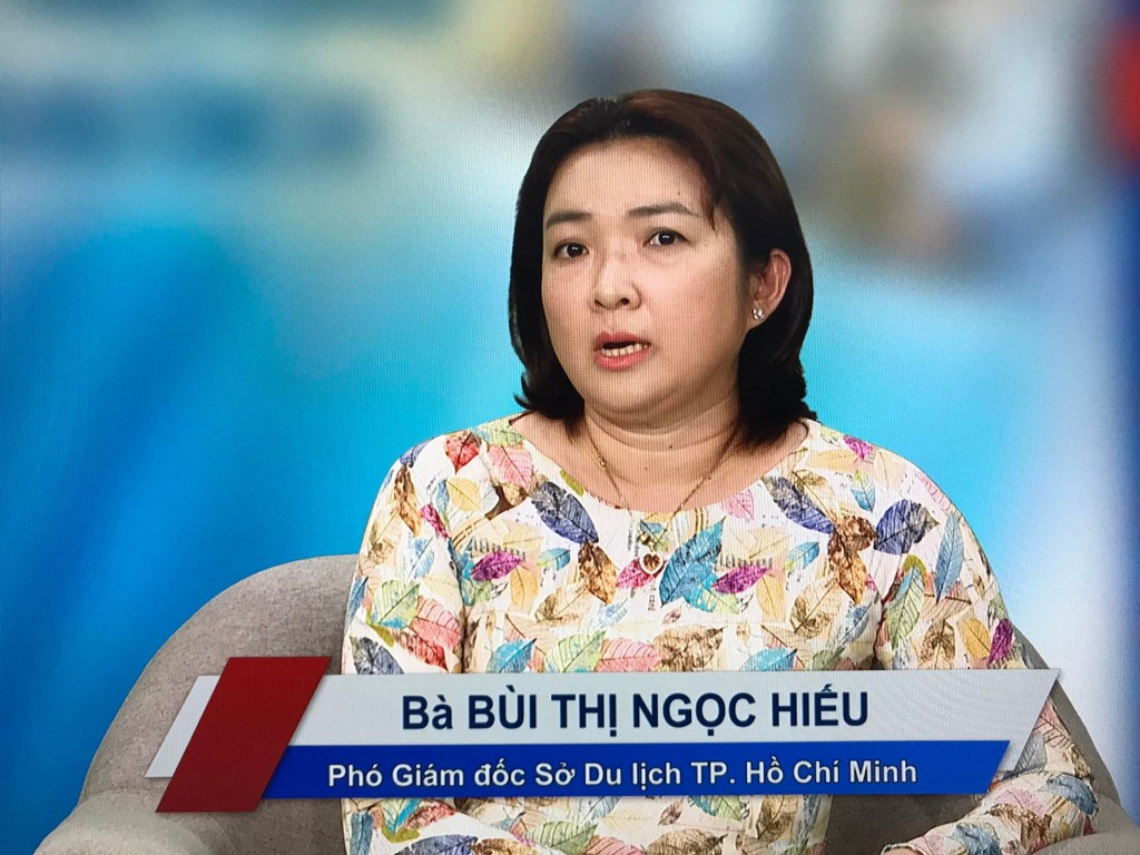Phó Giám đốc Sở Du lịch TPHCM Bùi Thị Ngọc Hiếu